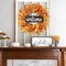 Fall Wreath - Autumn Front Door Wreath with Small Pumpkin, Berry, Round Leaves
